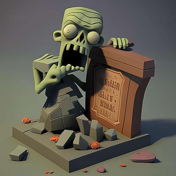3D модель Гра Ловці зомбі (STL)